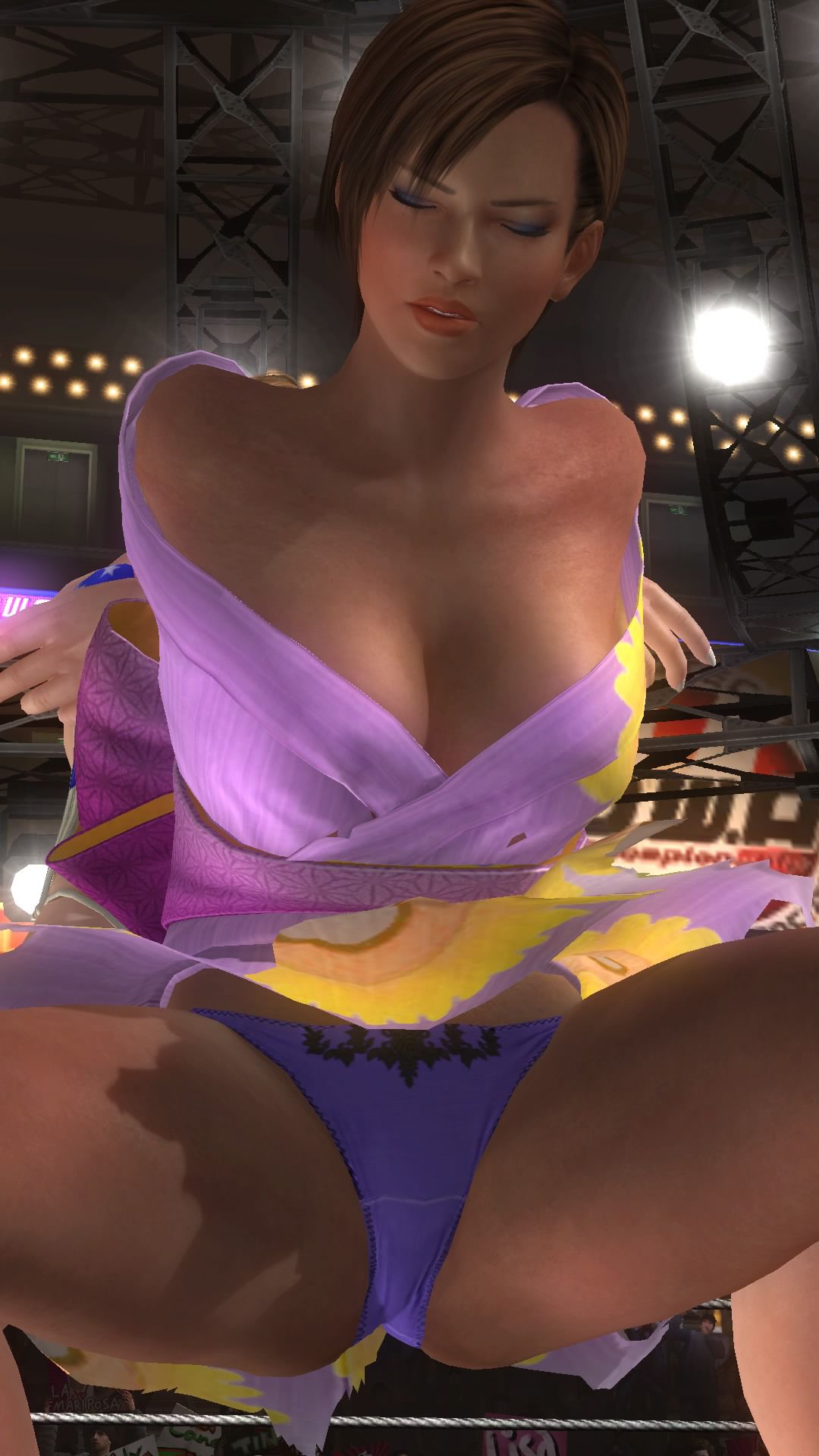 DOA5LR happy yukata COS your panties introduction (haze, Elena, Lisa) 41