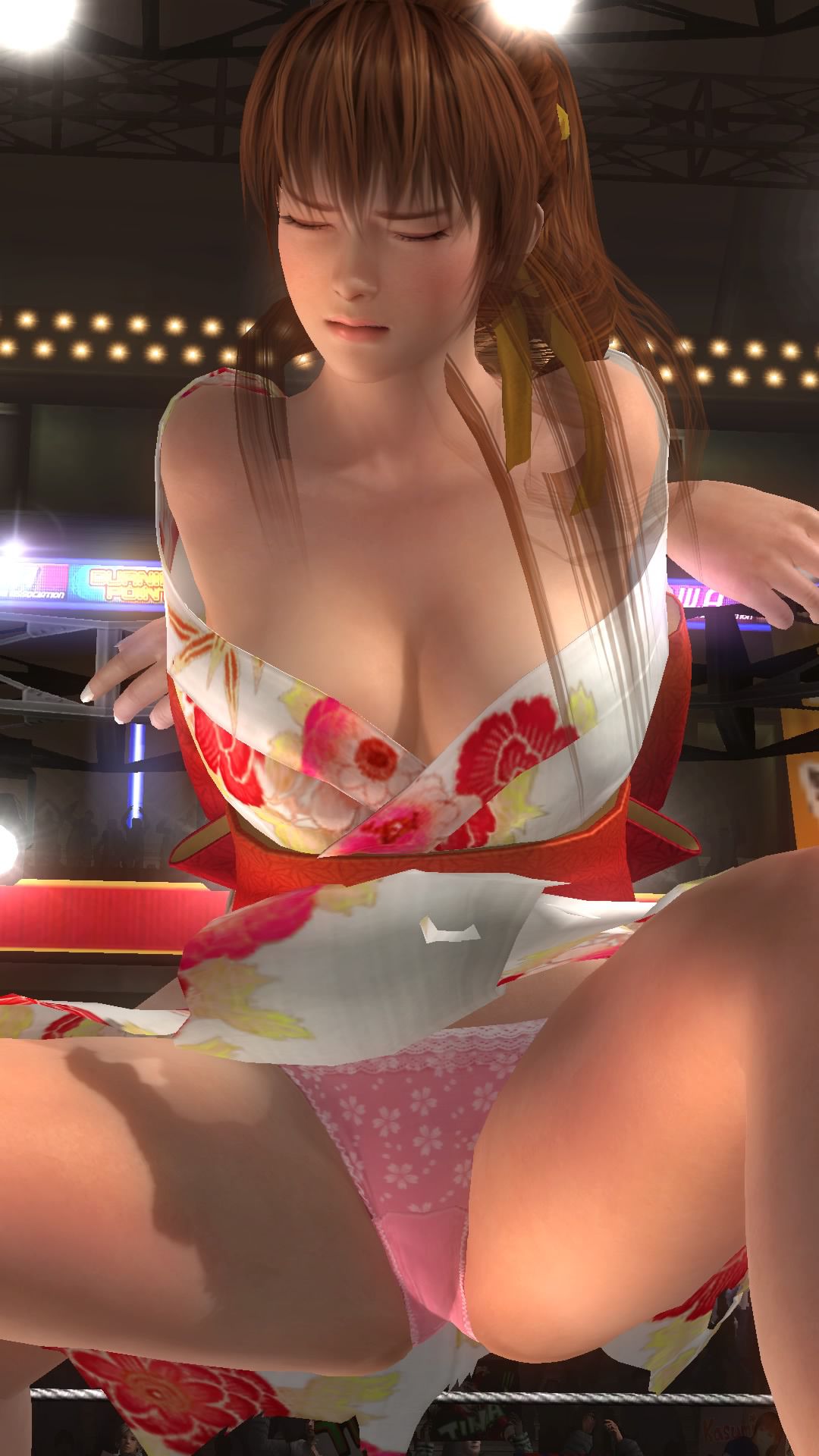 DOA5LR happy yukata COS your panties introduction (haze, Elena, Lisa) 9