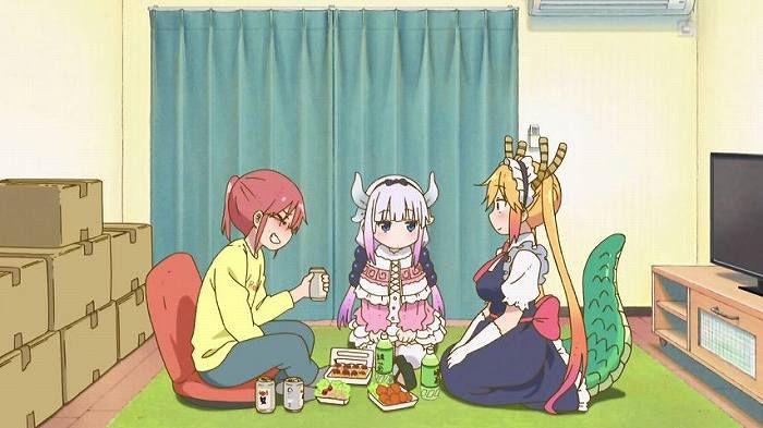 [Maidragon Kobayashi's] episode 3 "start a new life,! (Not of course work), capture 55