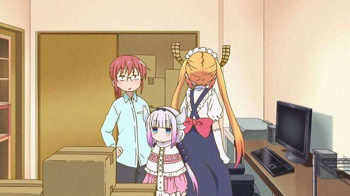 [Maidragon Kobayashi's] episode 3 "start a new life,! (Not of course work), capture 63