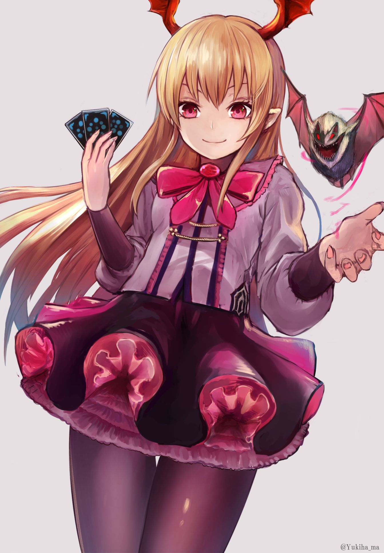 Vampy Chan (secondary-ZIP) to put on the shoes and cute images together "of God bahamut and grumble fantasy." 42