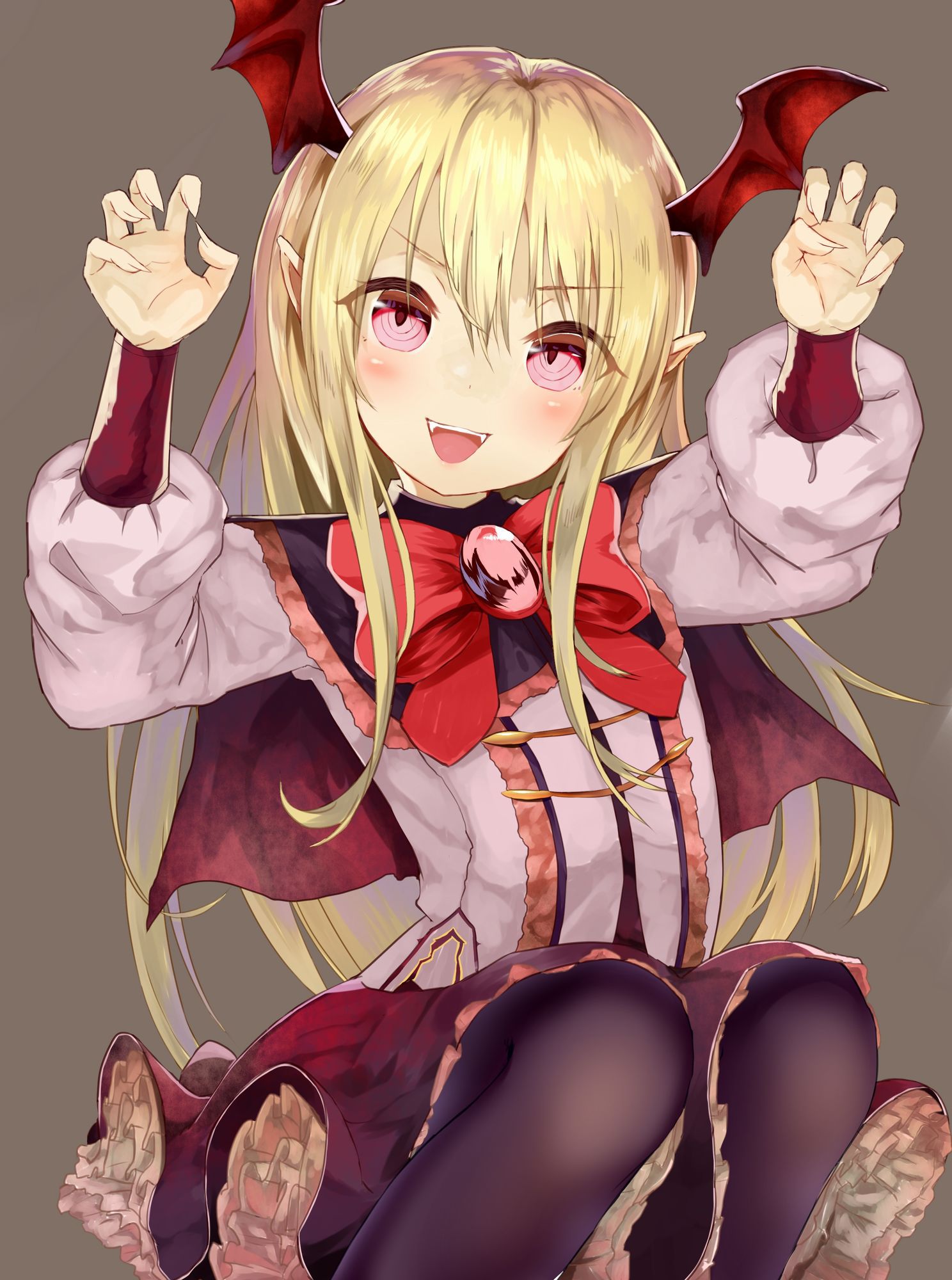 Vampy Chan (secondary-ZIP) to put on the shoes and cute images together "of God bahamut and grumble fantasy." 43