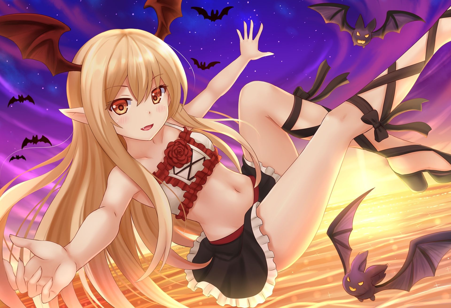 Vampy Chan (secondary-ZIP) to put on the shoes and cute images together "of God bahamut and grumble fantasy." 44