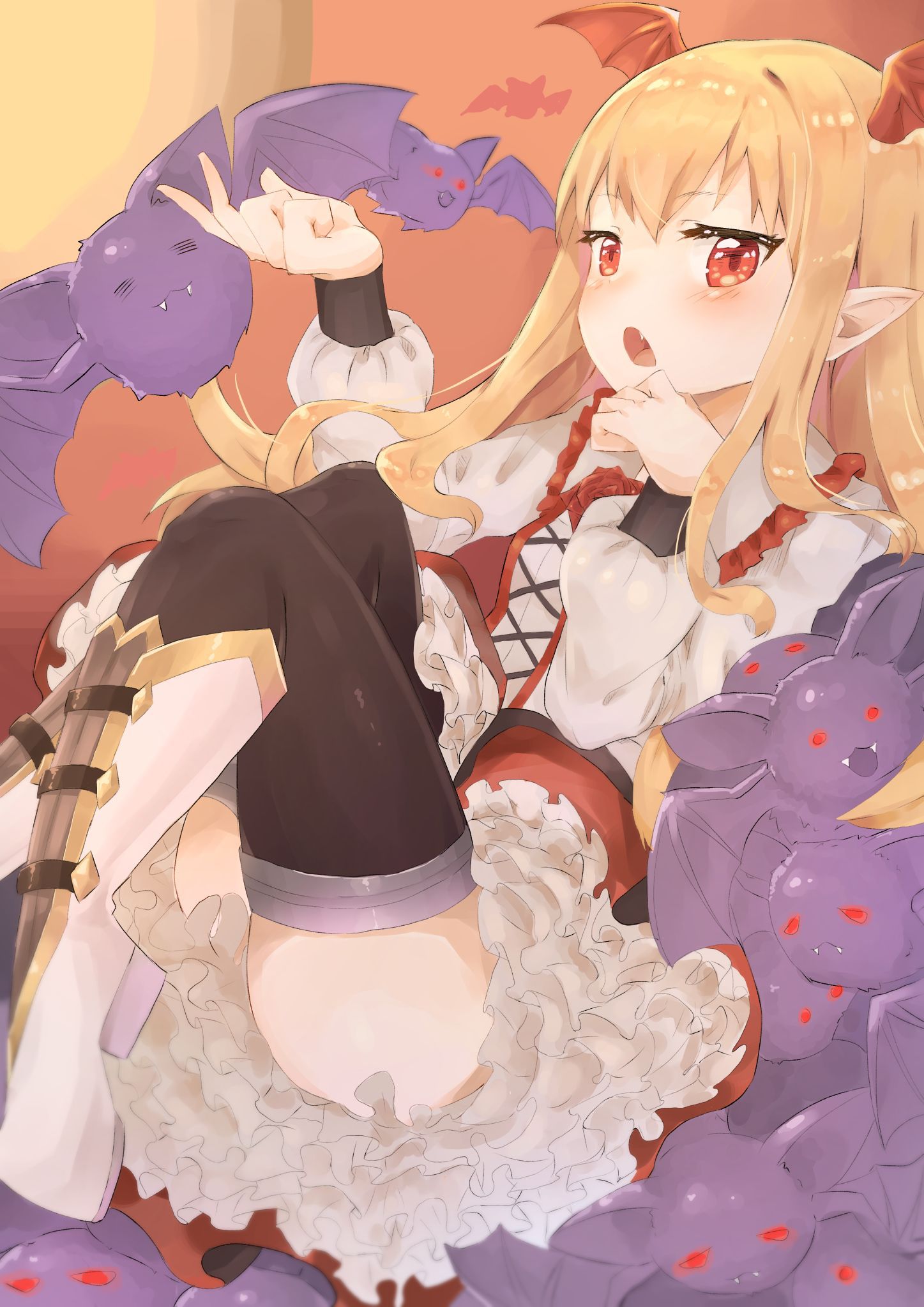 Vampy Chan (secondary-ZIP) to put on the shoes and cute images together "of God bahamut and grumble fantasy." 5