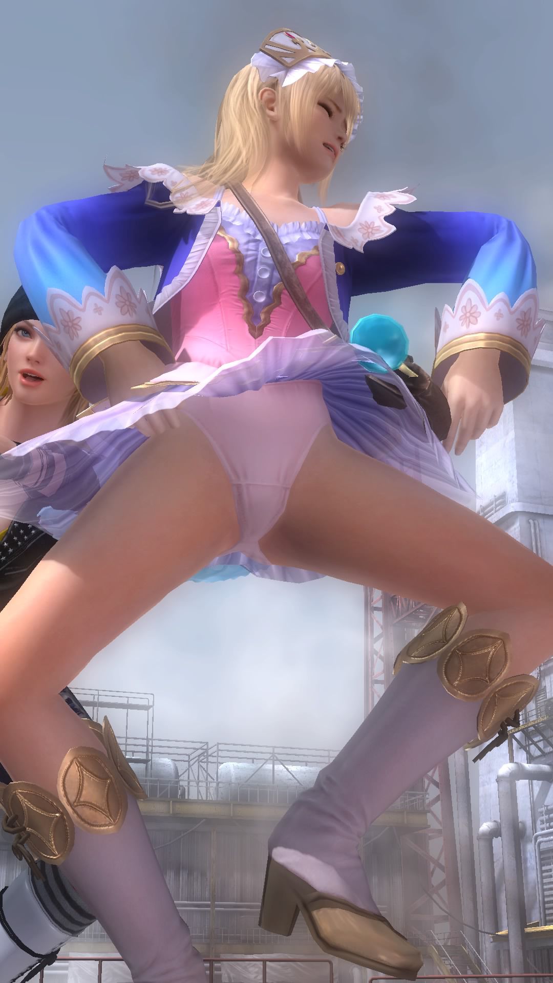 DOA5LR Marie-Rose (gas tecos) a Romero special, burst J O S in ryona 24