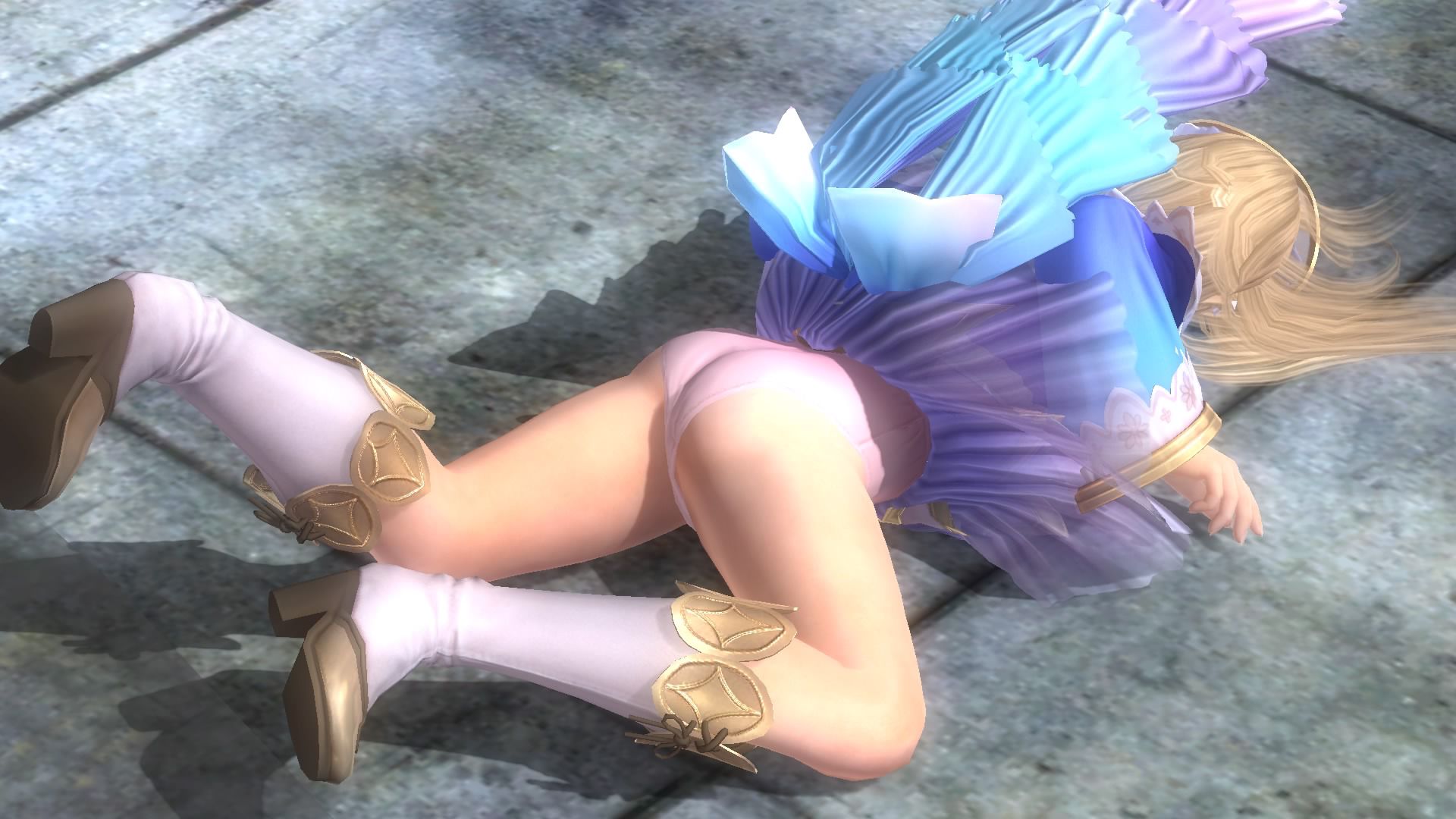 DOA5LR Marie-Rose (gas tecos) a Romero special, burst J O S in ryona 41