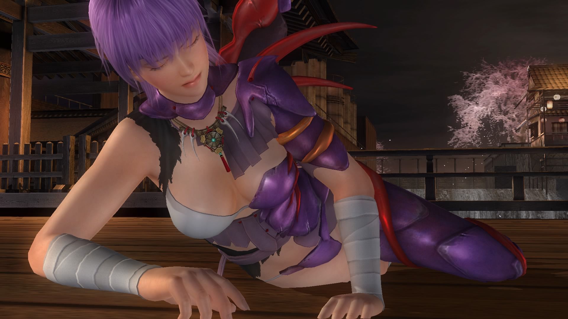 DOA5LR ayane (ravaging armor) in the deep Dragon, Dragon twist at ryona 19