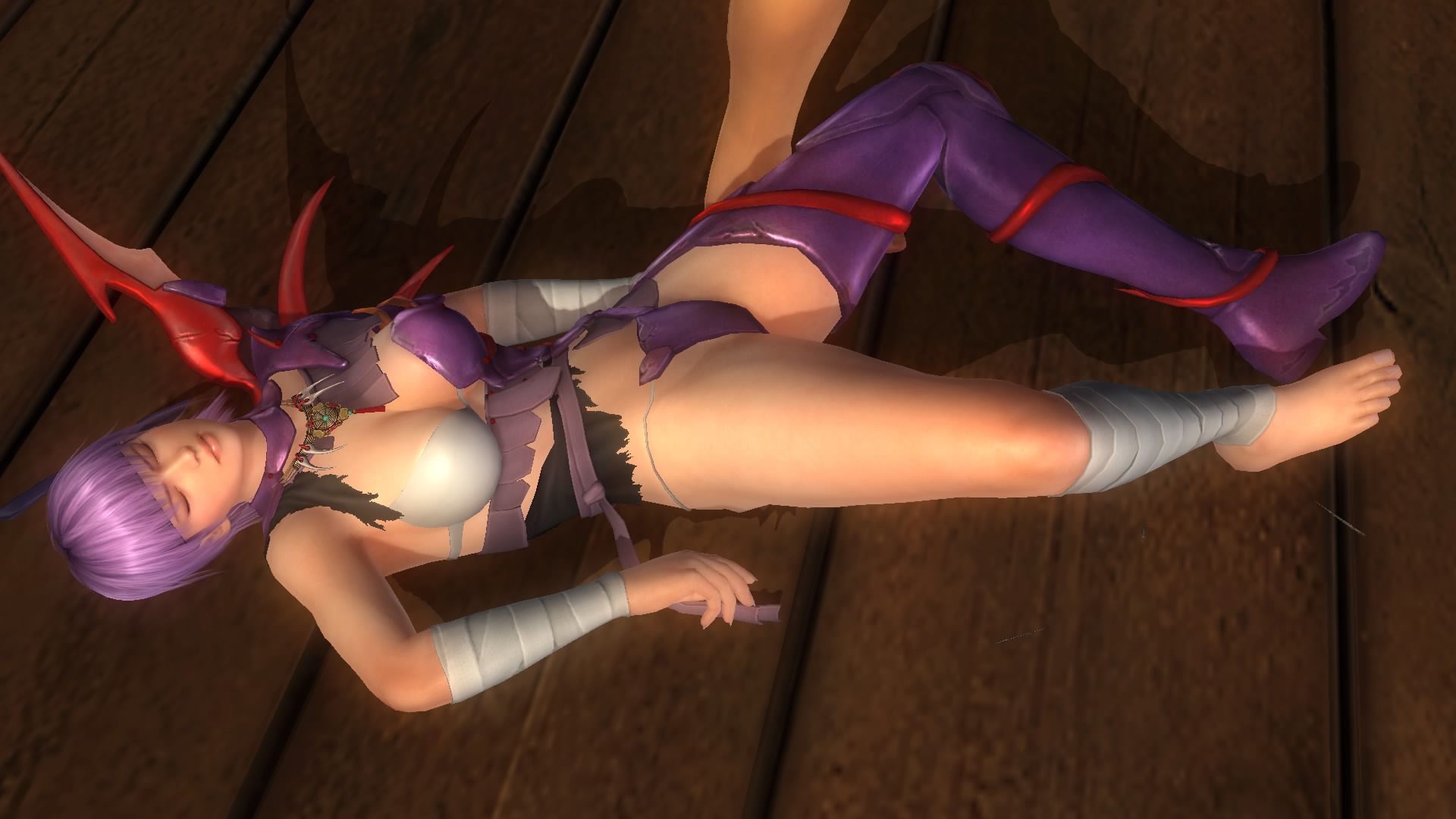 DOA5LR ayane (ravaging armor) in the deep Dragon, Dragon twist at ryona 35