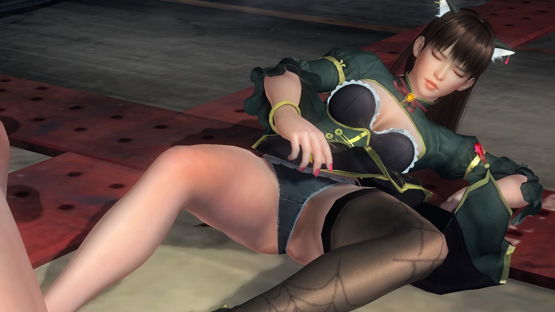 DOA5LR Lei (special designer prizes KOs) to ryona at J O S 32