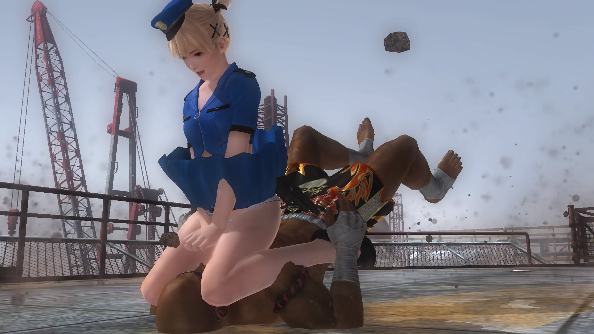 Tried the happy tossing of the Mary Rose in DOA5LR kamikaze bugs part2 27