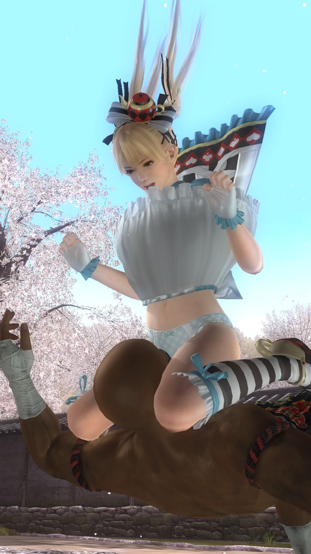 Tried the happy tossing of the Mary Rose in DOA5LR kamikaze bugs part2 7
