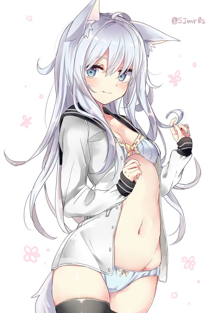 【2nd】Erotic image of a beautiful silver-haired beautiful girl Part 32 13