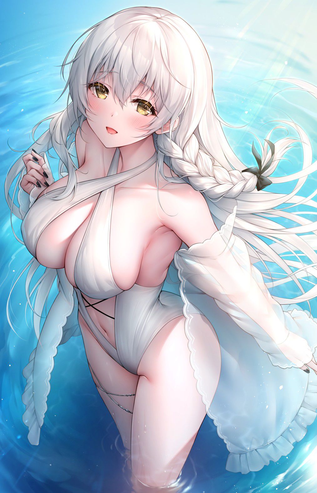 【2nd】Erotic image of a beautiful silver-haired beautiful girl Part 32 2