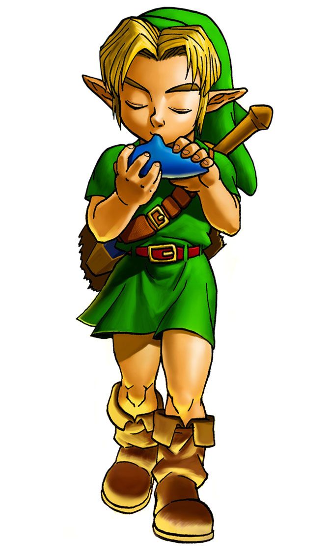 Picture of the legend of Zelda: Ocarina 3