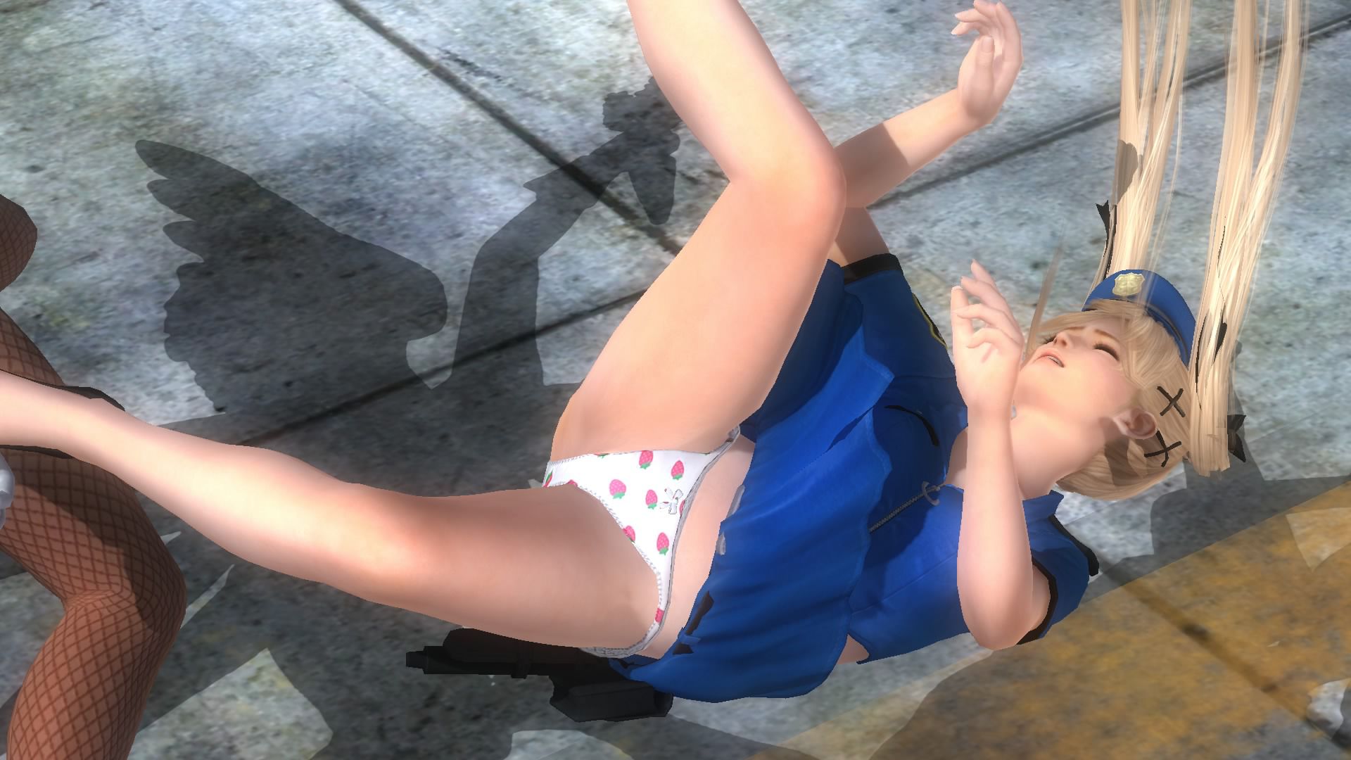 Celebration of the Ichigo pantsu! DOA5LR Marie-Rose-CHAN's cotton pants, gigantic has take a picture! 19