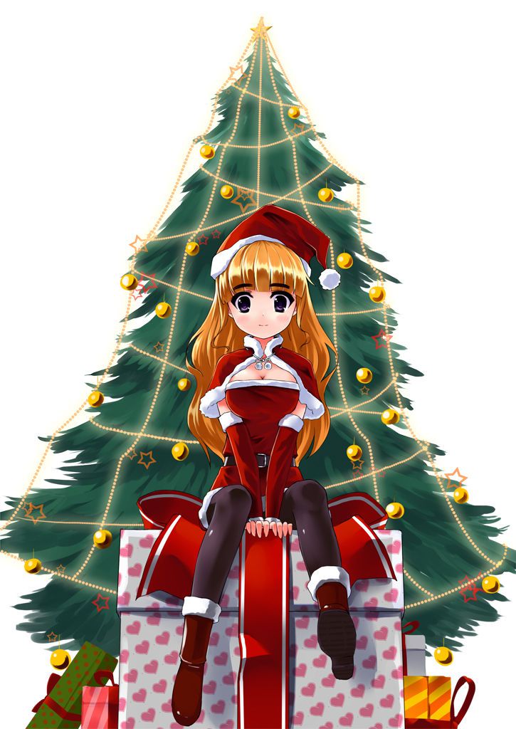 [Christmas] 50 images of girls and Christmas tree 15