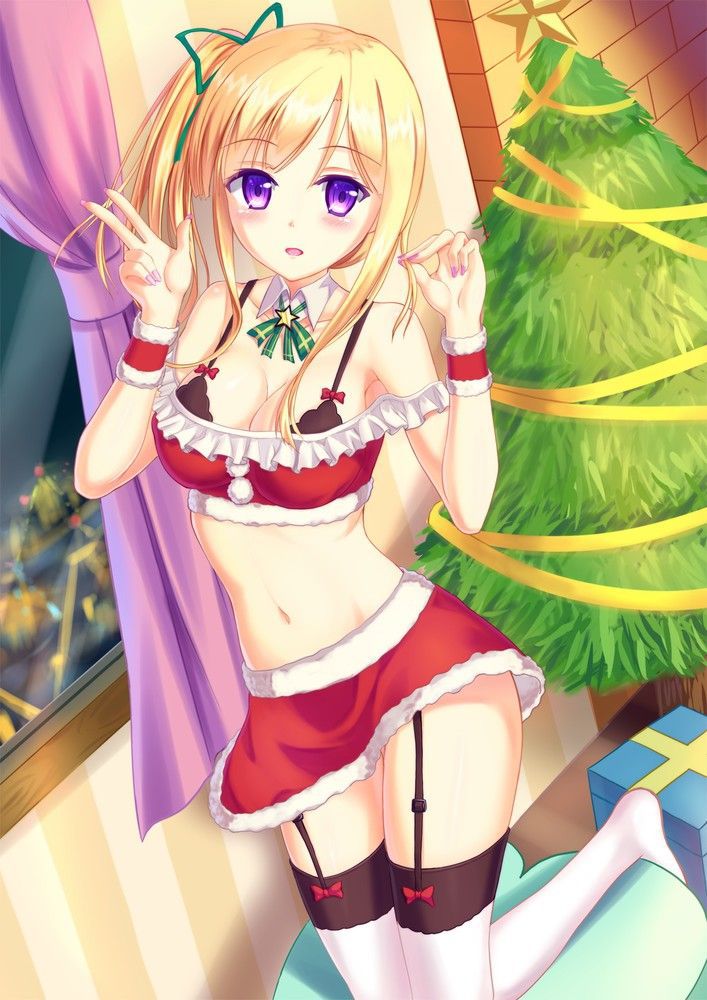 [Christmas] 50 images of girls and Christmas tree 17