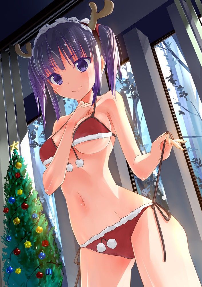 [Christmas] 50 images of girls and Christmas tree 22