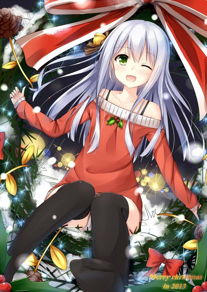 [Christmas] 50 images of girls and Christmas tree 27