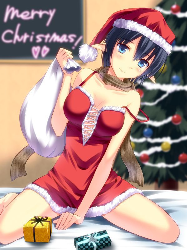 [Christmas] 50 images of girls and Christmas tree 29