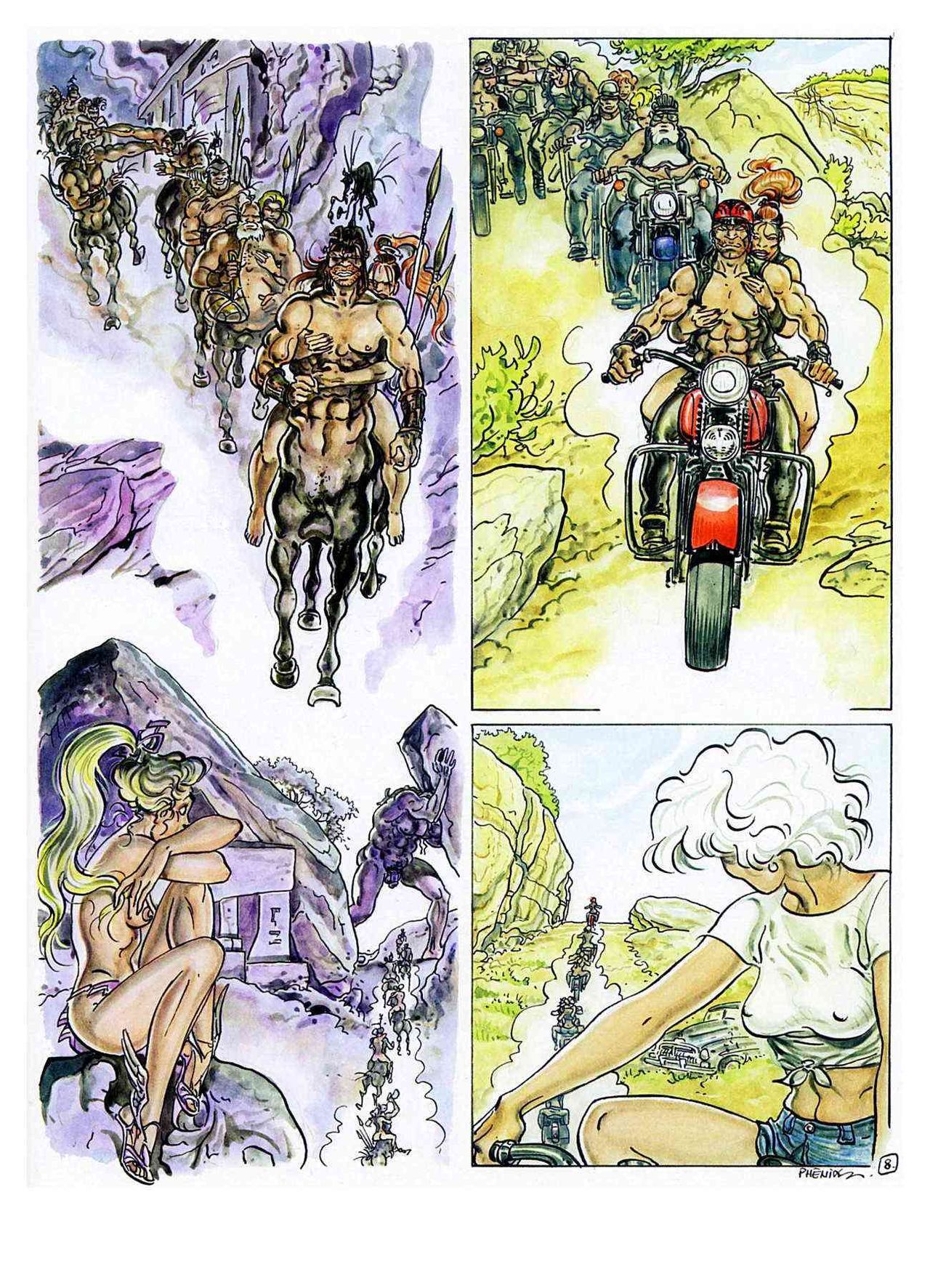 De Centaurs (Dutch) Een erotische strip van Phenix...Nederlandse vertaling 13