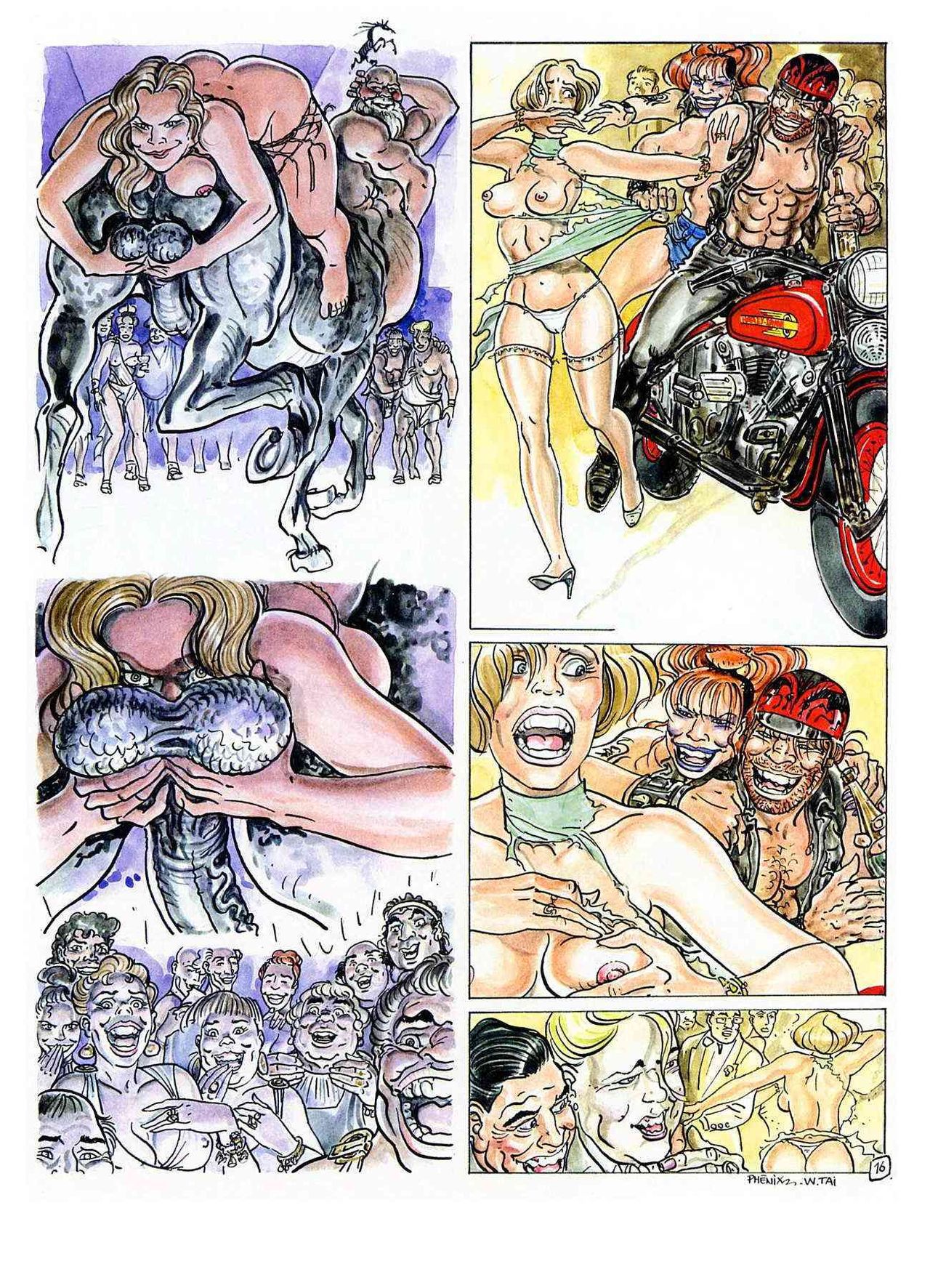 De Centaurs (Dutch) Een erotische strip van Phenix...Nederlandse vertaling 21