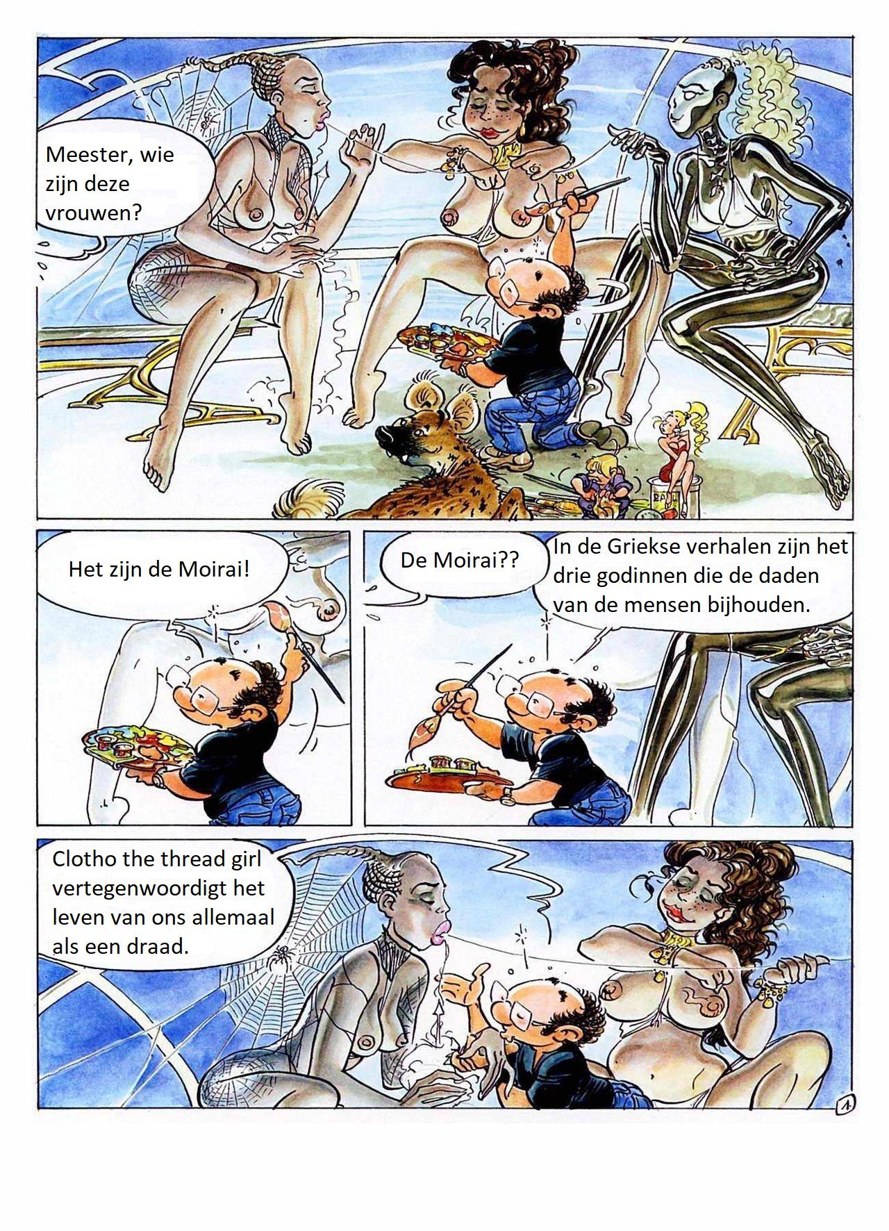 De Centaurs (Dutch) Een erotische strip van Phenix...Nederlandse vertaling 4