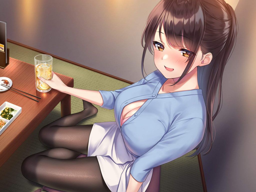 【Secondary】Naughty image of a cute girl with a drunken 1