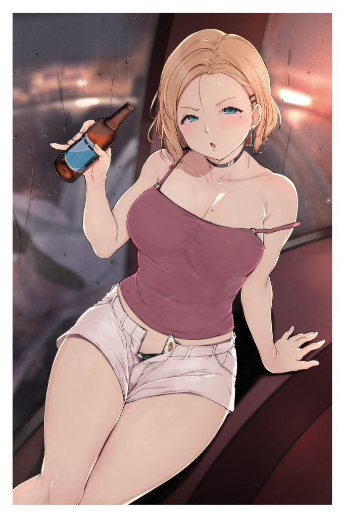 【Secondary】Naughty image of a cute girl with a drunken 17