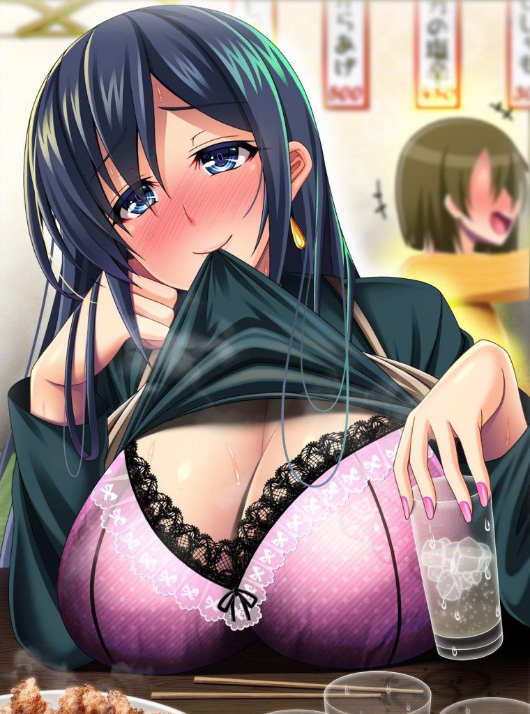 【Secondary】Naughty image of a cute girl with a drunken 6