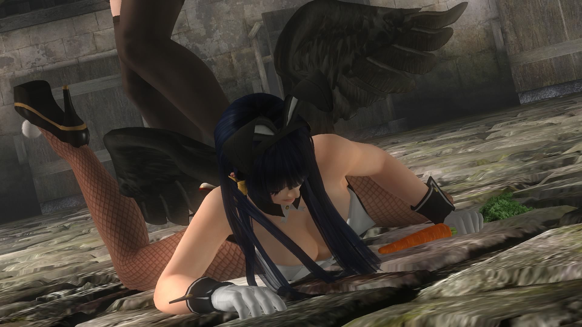 DOA5LR Onna Tengu (usapyonn), yurlungur is ryona 26