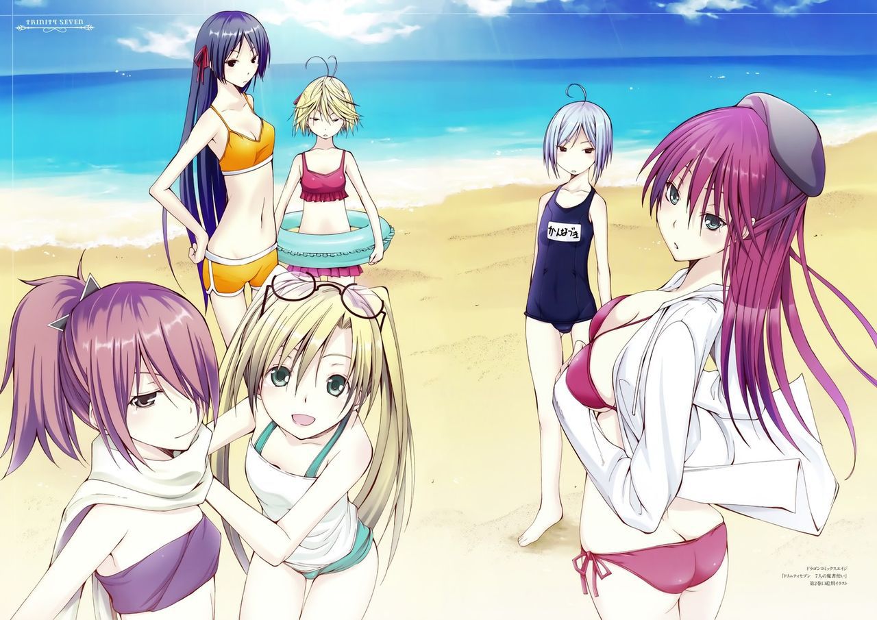 50 images of the Trinity seven 5