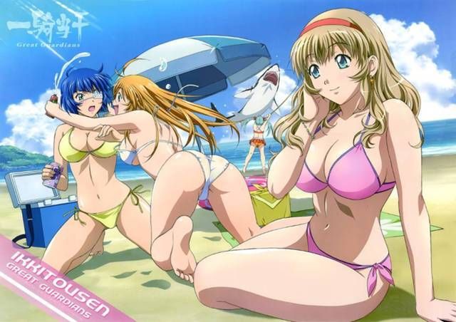 MOE illustration of Ikki Tousen 1