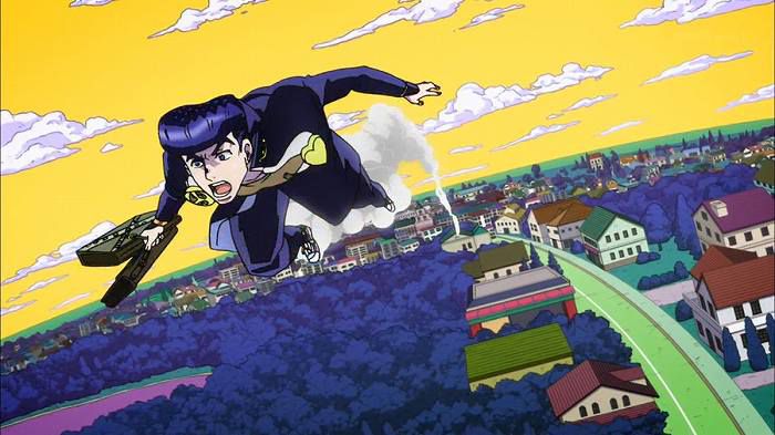 [Jojo's bizarre adventure diamond is unbreakable] episode 27 "my space"-with comments 22