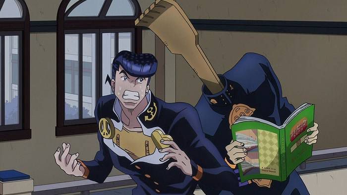 [Jojo's bizarre adventure diamond is unbreakable] episode 27 "my space"-with comments 23