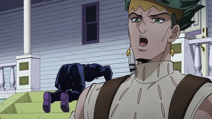 [Jojo's bizarre adventure diamond is unbreakable] episode 27 "my space"-with comments 25