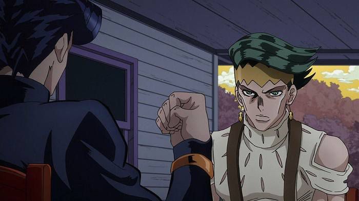 [Jojo's bizarre adventure diamond is unbreakable] episode 27 "my space"-with comments 26