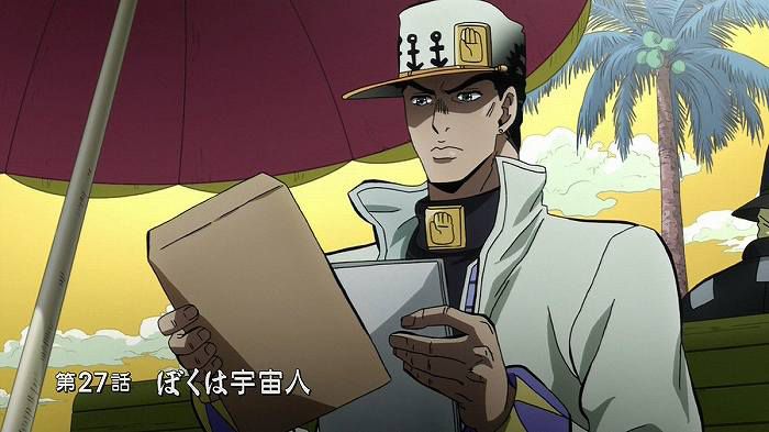 [Jojo's bizarre adventure diamond is unbreakable] episode 27 "my space"-with comments 6