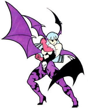 Picture of morrigan aensland from Vampire series 2