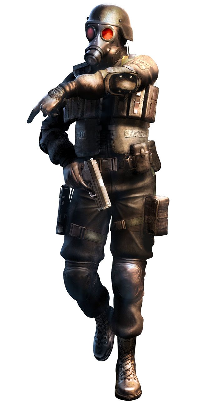 Resident Evil mercenaries 3D images 6