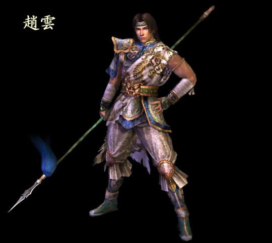 Picture of Zhao Yun from the Warriors series 8