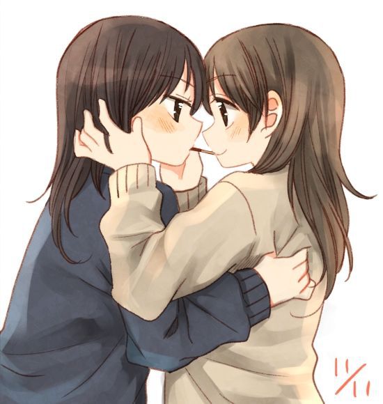 50 images on to Pocky & pretz girls with Pocky game 1