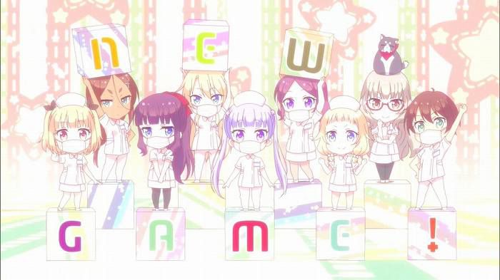 [NEW GAME!] Episode 9 "I don't want to go to work or? '-With comments 46