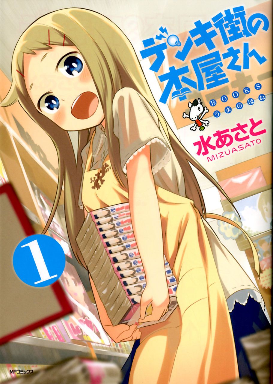 Bookstore-San manga cover of Denki Street pictures 2