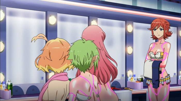 [Macross frontier Δ: Episode 22 "limit and control'-with comments 12