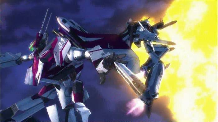 [Macross frontier Δ: Episode 22 "limit and control'-with comments 51