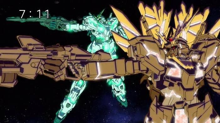 [Gundam Gundam Unicorn RE:0096: episode 21-with comments to the "end of the world" 1