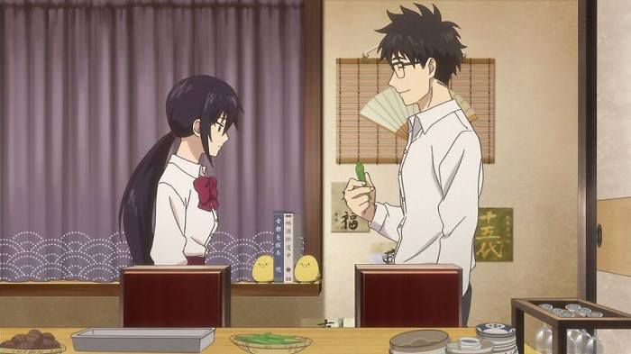 [Sweet and lightning: Episode 8 "tomorrow also delicious squid and boiled taro '-with comments 64