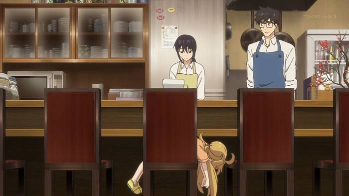 [Sweet and lightning: Episode 8 "tomorrow also delicious squid and boiled taro '-with comments 73