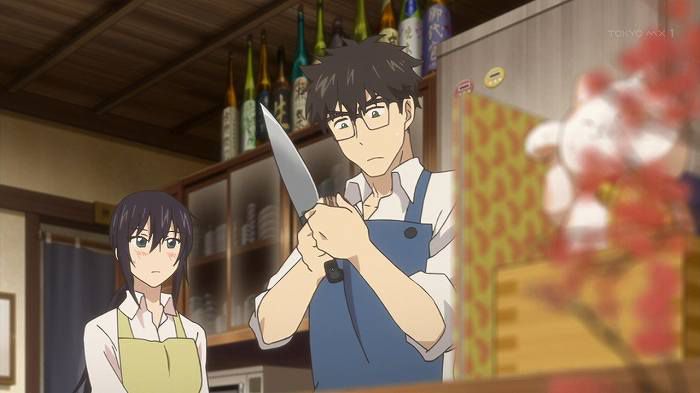 [Sweet and lightning: Episode 8 "tomorrow also delicious squid and boiled taro '-with comments 85